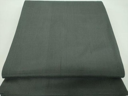 平和屋着物●六通柄袋帯　紬地　絞り　霞文　正絹　逸品　DABD1148ps
