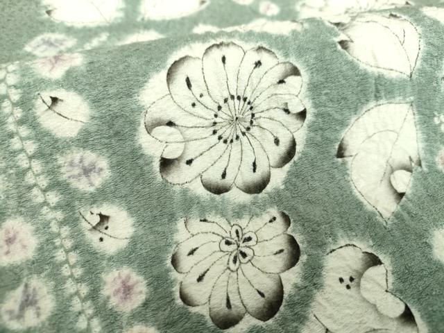 平和屋着物●九寸名古屋帯　作家物　絞り　辻が花　正絹　逸品　DABD1175ps