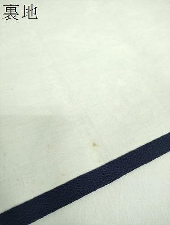 平和屋着物●全通柄九寸名古屋帯　型染　更紗花文　鬼しぼ縮緬　正絹　逸品　DABD1189ps