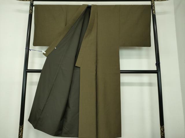 平和屋着物●男性　紬　縞　大丸扱い　正絹　逸品　DABD1209ps 平和屋着物○男性 紬 縞 大丸扱い 正絹 逸品 DABD1209ps