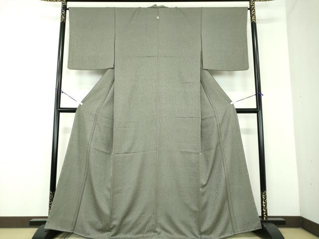 平和屋着物●江戸小紋　菊菱　正絹　逸品　未使用　DABD1219ps