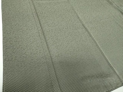 平和屋着物●江戸小紋　菊菱　正絹　逸品　未使用　DABD1219ps