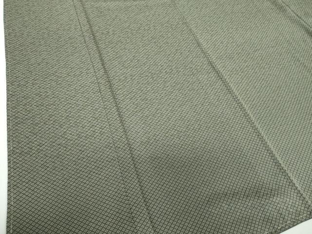 平和屋着物●江戸小紋　菊菱　正絹　逸品　未使用　DABD1219ps