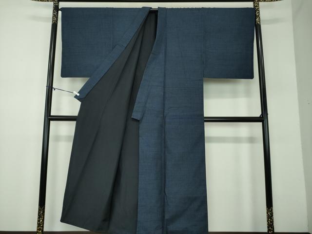 平和屋着物●男性　結城紬　100亀甲　総詰め　正絹　逸品　DABD1221ps 平和屋着物○男性 結城紬 100亀甲 総詰め 正絹 逸品 DABD1221ps