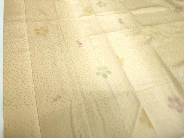 平和屋着物●上質な長襦袢　無双仕立て　作家物　夢もよう　舞梅　暈し染め　ますいわ屋扱い　正絹　逸品　未使用　DABD1234ps