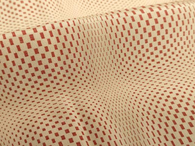 平和屋着物●上質な長襦袢　無双仕立て　格子　ますいわ屋扱い　正絹　逸品　未使用　DABD1236ps