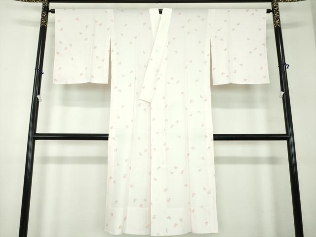 平和屋着物●上質な長襦袢　無双仕立て　舞蝶文　正絹　逸品　未使用　DABD1238ps