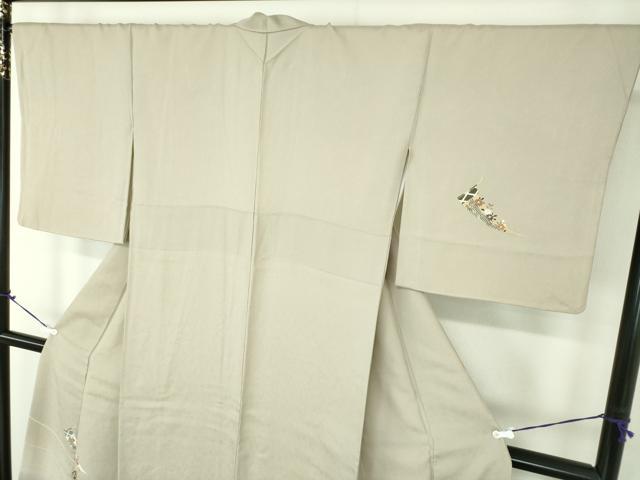 平和屋着物●訪問着　吉祥花文　暈し染め　金彩　やまと誂製　正絹　逸品　DABD1249ps