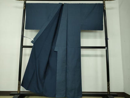 平和屋着物●男性　本場大島紬　アンサンブル　キングサイズ　長羽織　100亀甲　総詰め　正絹　逸品　DABD1255ps