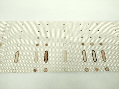 平和屋着物●本場筑前博多織　八寸名古屋帯　霞文　正絹　逸品　未使用　DABD1319ps