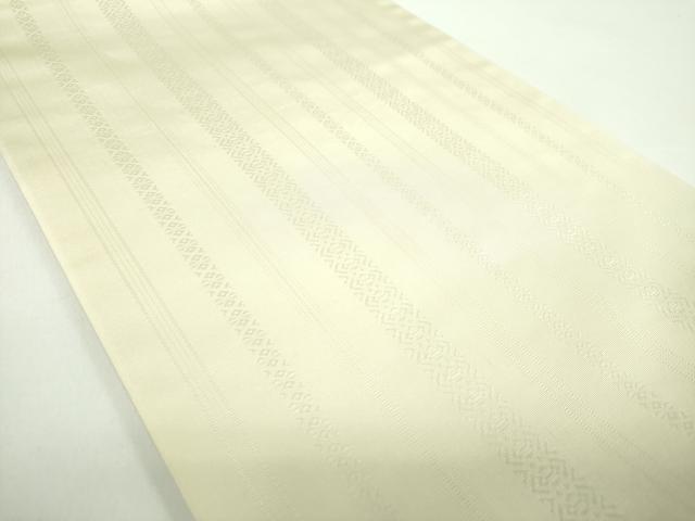 平和屋着物●本場筑前博多織　両面　全通柄　京本袋帯　名物裂花間道　花兎　荒磯　献上　ますいわ屋扱い　正絹　逸品　DABD1336ps