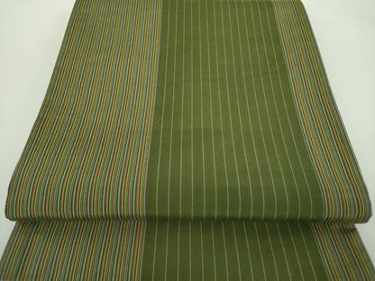 平和屋着物▽両面 全通柄袋帯 スリーシーズン 春夏秋 市松間道 正絹 逸品 DABD1337ps