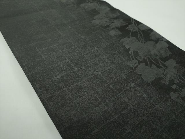 平和屋着物▽両面 六通柄袋帯 スリーシーズン 春夏秋 群れ鶴 金彩 正絹 逸品 未使用 DABD1352ps