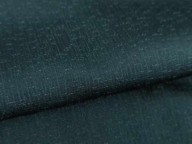 平和屋着物●男性　お召　霞文　正絹　逸品　DABD1390ps
