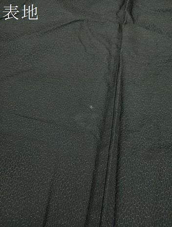 平和屋着物●男性　お召　霞文　正絹　逸品　DABD1392ps