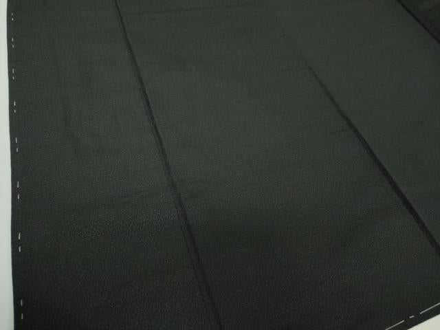 平和屋着物●男性　お召　霞文　正絹　逸品　DABD1392ps