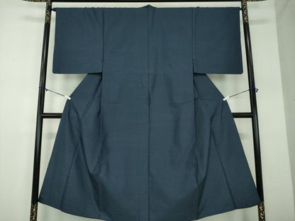 平和屋着物●男性　本場大島紬　80亀甲　総詰め　反端付き　正絹　逸品　DABD1402ps