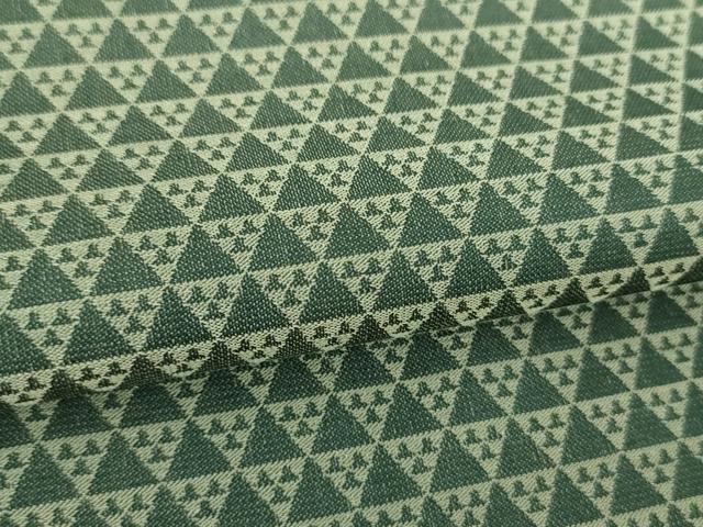 平和屋着物●男性　お召　鱗文　正絹　逸品　DABD1405ps