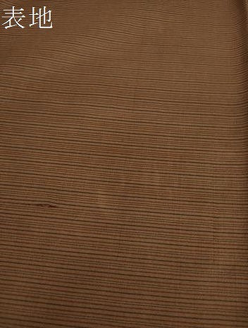 平和屋着物●男性　お召　横縞　正絹　逸品　DABD1409ps