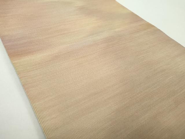 平和屋着物●爪掻き本綴れ　八寸名古屋帯　霞文　正絹　逸品　DABD1460ps