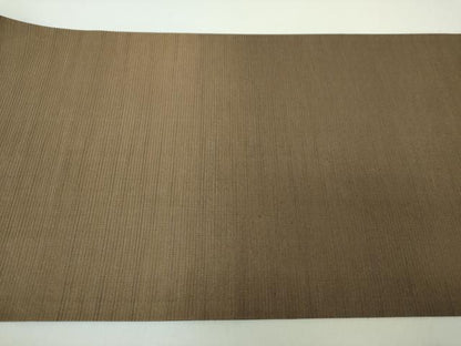 平和屋着物●本塩沢　やまだ織　太鼓柄袋帯　雪の中のきれ　霞文　上代25万　証紙付き　正絹　逸品　未使用　DABD1517ps