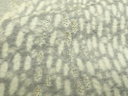 平和屋着物●十日町　名門　滝泰謹製　中国三大刺繍　相良刺繍　太鼓柄袋帯　おぼろ染め　襲絞り　霞文　銀通し地　正絹　逸品　DABD1541ps