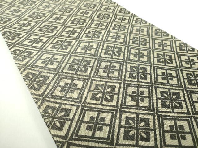 平和屋着物▽西陣　佐々木染織謹製　両面　六通柄袋帯　スリーシーズン　春夏秋　よろけ文様　ひとえ　証紙付き　正絹　逸品　DABD1569ps 平和屋着物▽西陣 佐々木染織謹製 両面 六通柄袋帯 スリーシーズン 春