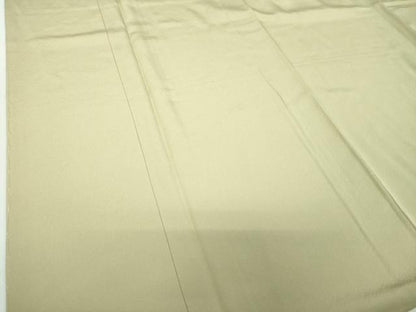 平和屋着物●上質な色無地　抹茶色　正絹　逸品　未使用　DABD1588ps