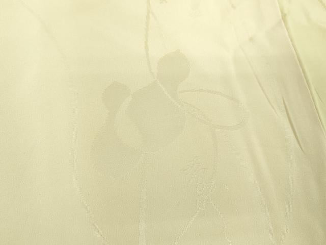 平和屋着物●上質な長襦袢　袷　瓢箪地紋　暈し染め　正絹　逸品　DABD1604ps