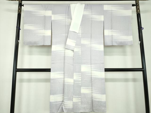 平和屋着物●上質な長襦袢　無双仕立て　霞舞桜地紋　暈し染め　正絹　逸品　未使用　DABD1607ps