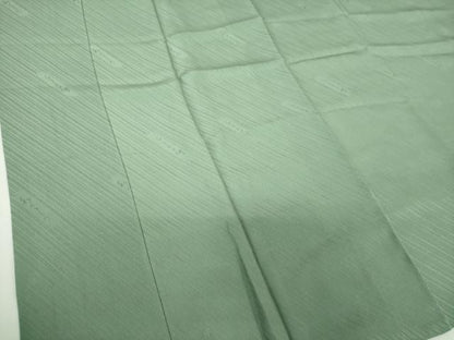 平和屋着物●上質な長襦袢　袷　半衿刺繍　斜線地紋　正絹　逸品　未使用　DABD1610ps