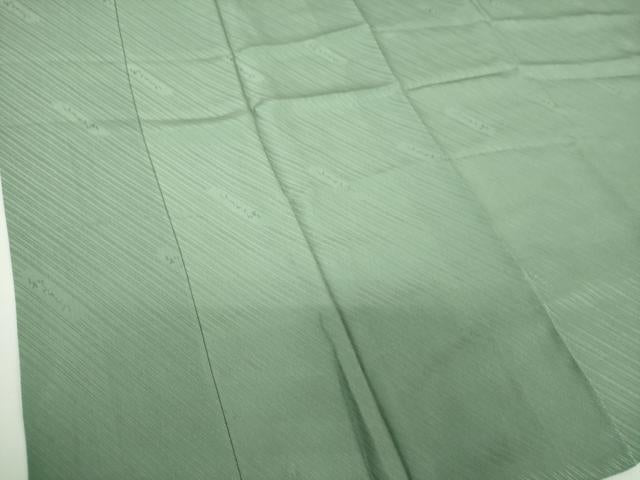 平和屋着物●上質な長襦袢　袷　半衿刺繍　斜線地紋　正絹　逸品　未使用　DABD1610ps