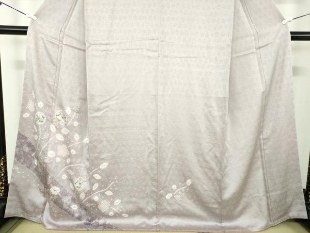 平和屋着物●訪問着　絞り　刺繍　手描き　辻が花　鈴乃屋扱い　正絹　逸品　未使用　DABD1612ps