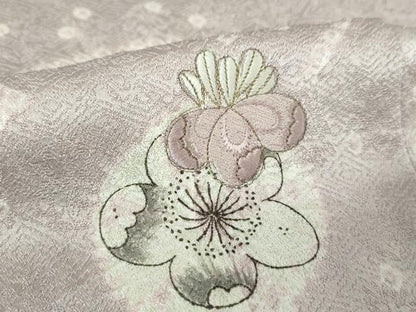 平和屋着物●訪問着　絞り　刺繍　手描き　辻が花　鈴乃屋扱い　正絹　逸品　未使用　DABD1612ps