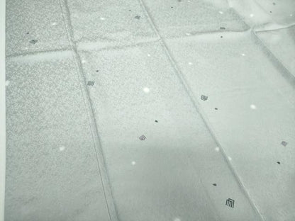 平和屋着物●上質な小紋　源氏香　舞桜　蛍暈し　正絹　逸品　DABD1619ps