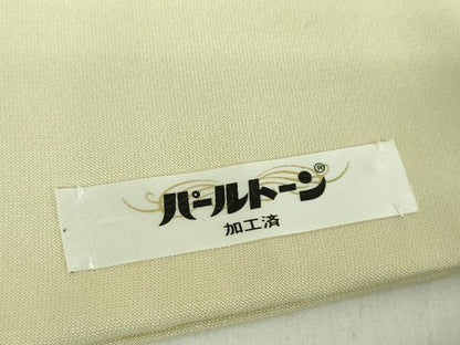 平和屋着物●訪問着　駒刺繍　誰が袖花文　金彩　正絹　逸品　DABD1629ps