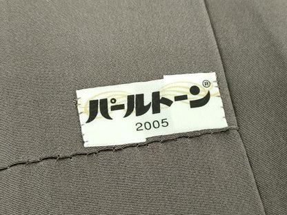 平和屋着物●極上　中国三大刺繍　スワトウ刺繍　汕頭刺繍　総刺繍　訪問着　紬地　正倉院花鳥文　正絹　逸品　DABD1634ps