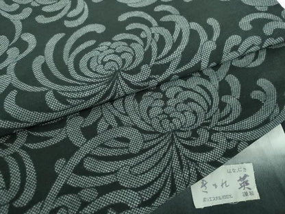平和屋着物●洗える最高級着物　＜英＞はなぶさ謹製　小紋　乱菊　逸品　DABD1648ps