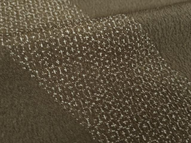 平和屋着物●洗える最高級着物　＜英＞はなぶさ謹製　小紋　亀甲間道　逸品　DABD1649ps