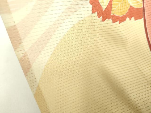 平和屋着物＊夏物 創作友禅 百仙 訪問着 絽 北川芳春画筆 暖かい陽 反端・保証書付き 正絹 逸品 DABD1663ps
