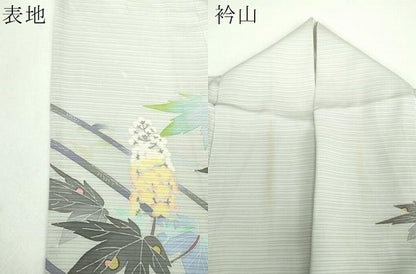 平和屋着物＊夏物　本加賀友禅作家　杉村典重作　訪問着　絽　想々　色紙・証紙付き　正絹　逸品　DABD1665ps
