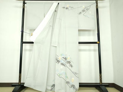 平和屋着物＊夏物　本加賀友禅作家　杉村典重作　訪問着　絽　想々　色紙・証紙付き　正絹　逸品　DABD1665ps