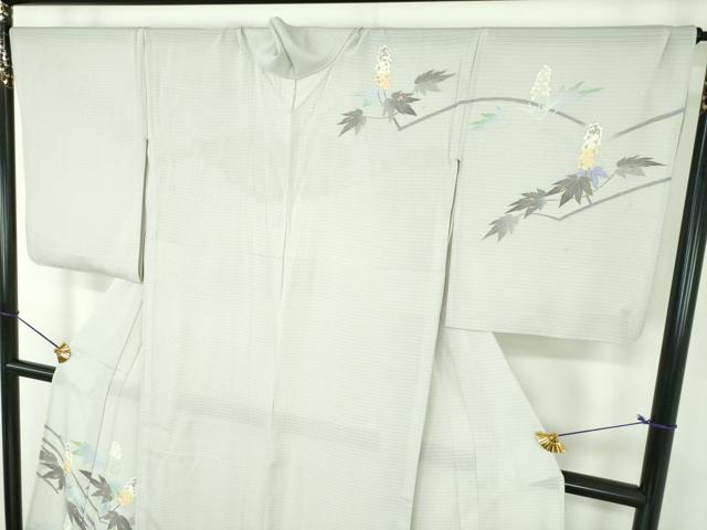平和屋着物＊夏物　本加賀友禅作家　杉村典重作　訪問着　絽　想々　色紙・証紙付き　正絹　逸品　DABD1665ps