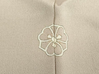 平和屋着物●中国三大刺繍　相良刺繍　色留袖　作家物　吹き寄せ文　蕨　正絹　逸品　DABD1685ps