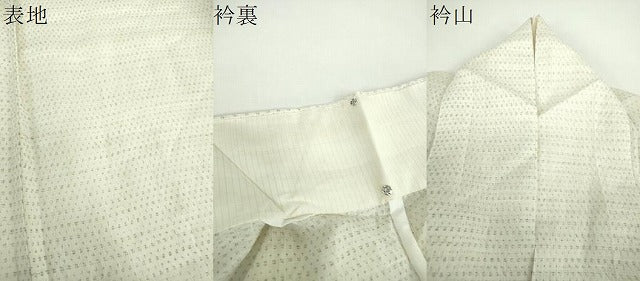 平和屋着物＊夏物　沖縄県無形文化財指定　本場八重山上布　麻　絣文様　逸品　DABD1704ps