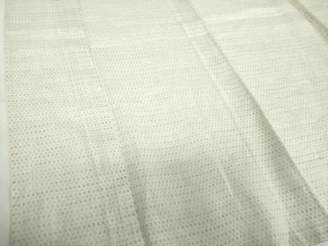 平和屋着物＊夏物　沖縄県無形文化財指定　本場八重山上布　麻　絣文様　逸品　DABD1704ps