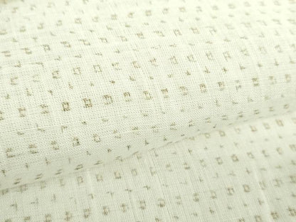 平和屋着物＊夏物　沖縄県無形文化財指定　本場八重山上布　麻　絣文様　逸品　DABD1704ps