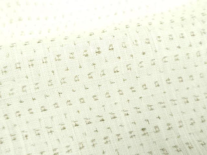平和屋着物＊夏物　沖縄県無形文化財指定　本場八重山上布　麻　絣文様　逸品　DABD1704ps