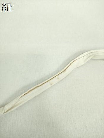平和屋着物●つけ帯　唐織　立波に兎　正絹　逸品　DABD1736ps
