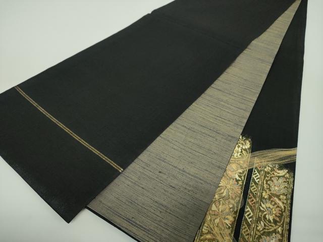 平和屋着物▽名門 しょうざん 生紬 紙屋川伝承 絹漉貴 袋帯 スリー